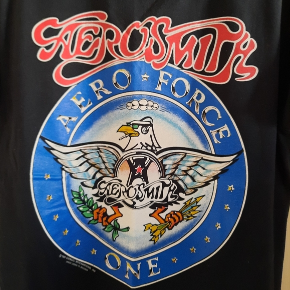 Vintage Authentic 1989 Aerosmith Concert Tour Shirt - Picture 4 of 15